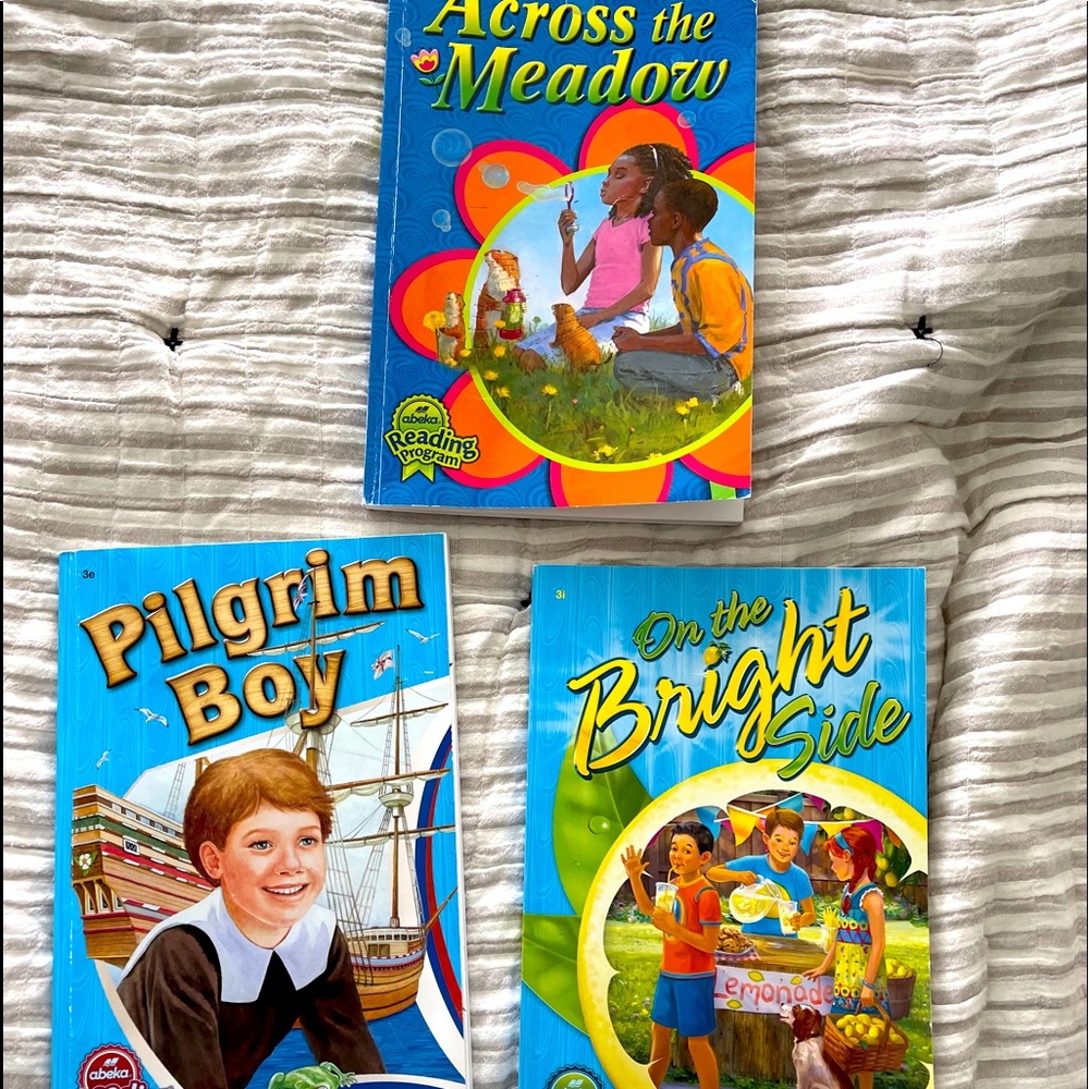 Abeka reading books.